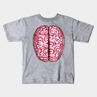 Human Brain Anatomy: Anatomical Art, Watercolor Doctor Halloween Gift Kids T-Shirt